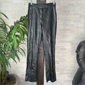 Wilson’s Maxima Leather Moto Lined Motorcycle Festival  Pants Size 2